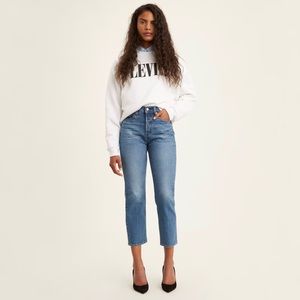 Levi’s Wedgie Straight Jean 28W x 28L in Jive Sound Medium Wash